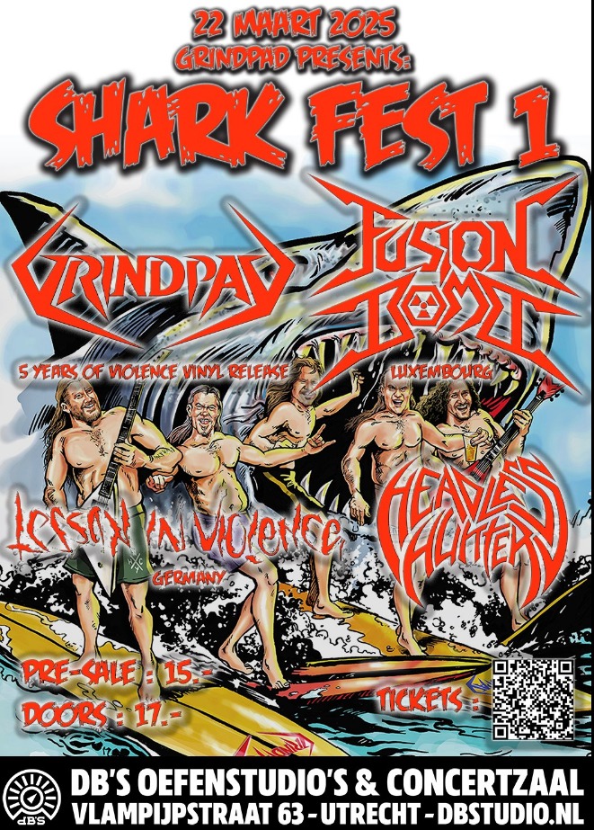 Shark Fest 1 Concert Flyer